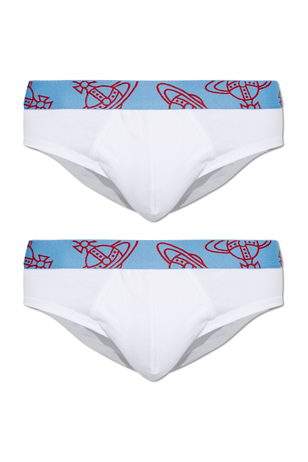 Two-pack of briefs with logo od Vivienne Westwood