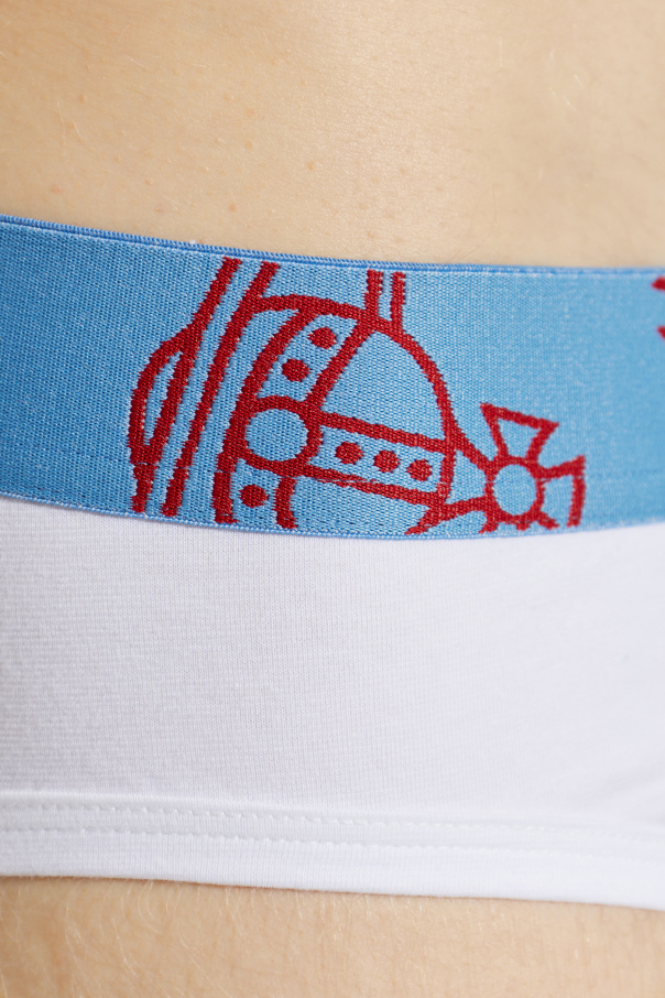 Vivienne Westwood Two-pack of briefs with logo