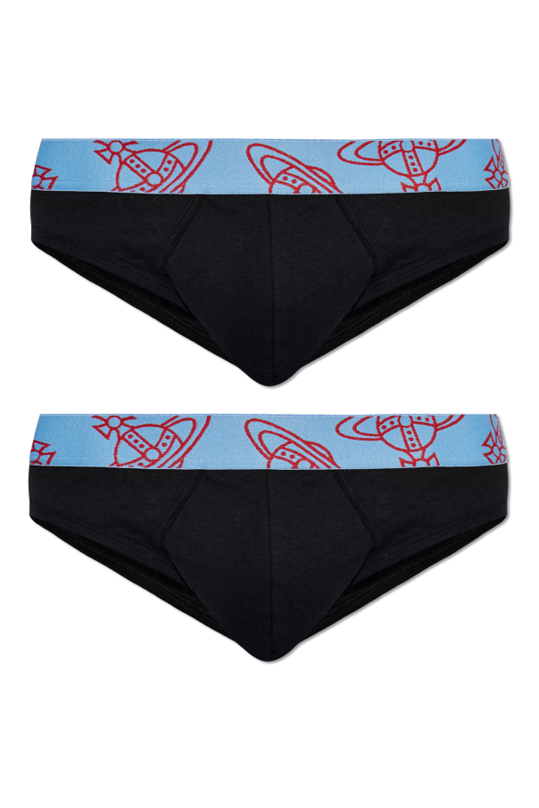 Two-pack of briefs with logo od Vivienne Westwood