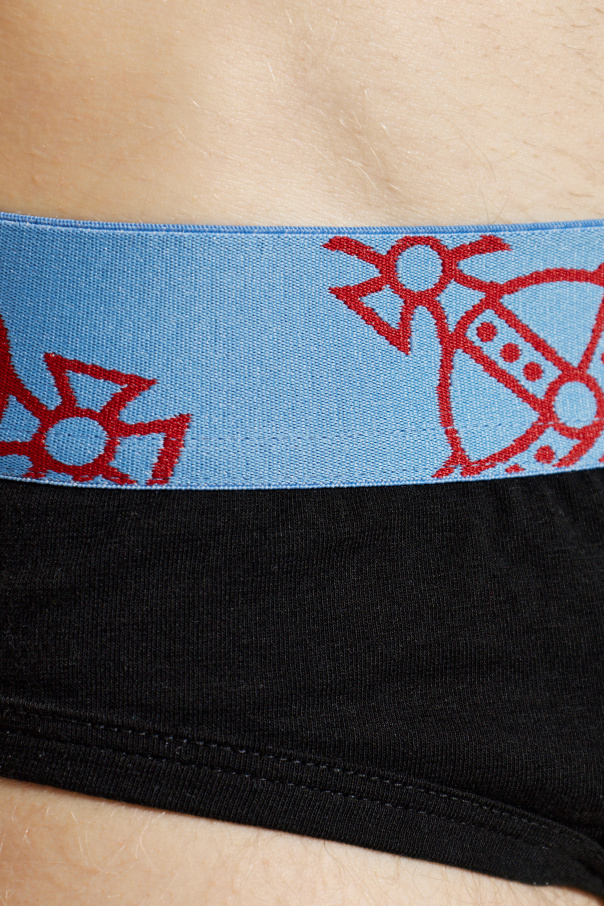 Vivienne Westwood Two-pack of briefs with logo