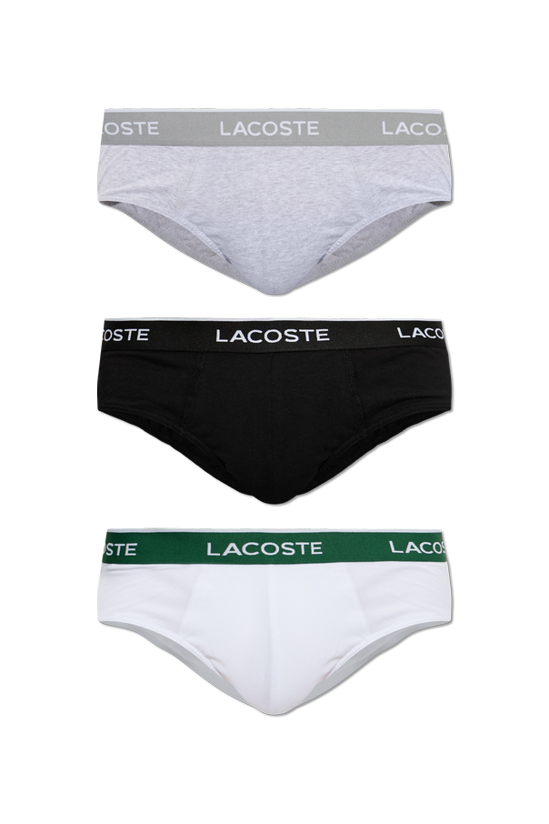 Three-Pack Logo Briefs od Lacoste