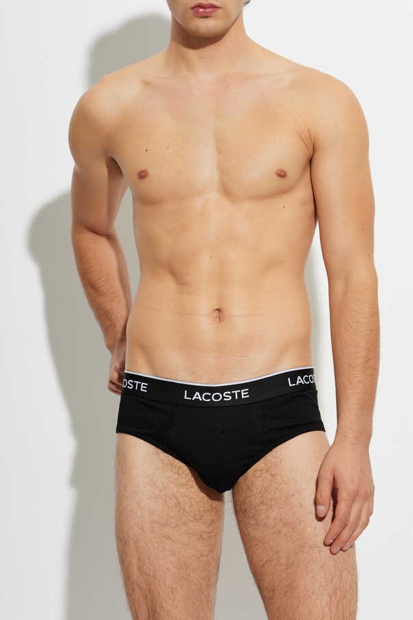 Lacoste Dreierpack Slips mit Logo