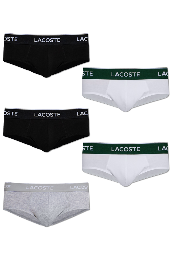 Five-Pack of Cotton Briefs od Lacoste