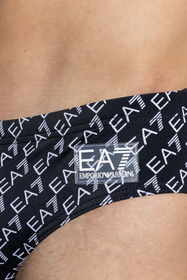 EA7 Emporio Armani Swimming briefs with logo