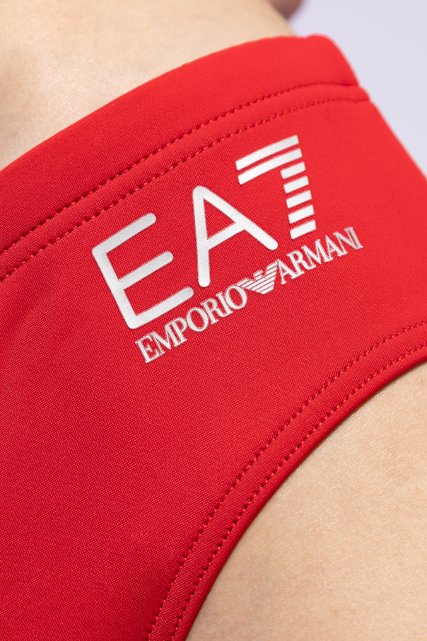 EA7 Emporio Armani Slipy kąpielowe z logo