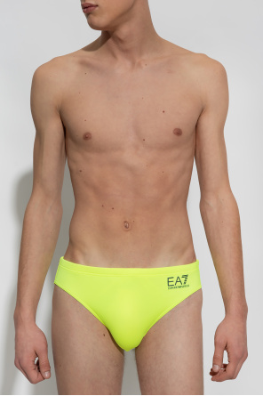 Swim shorts with logo od EA7 Emporio Armani
