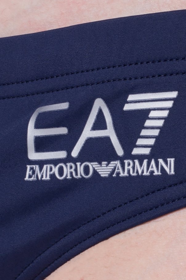EA7 Emporio Armani szal z logo giorgio armani szalik