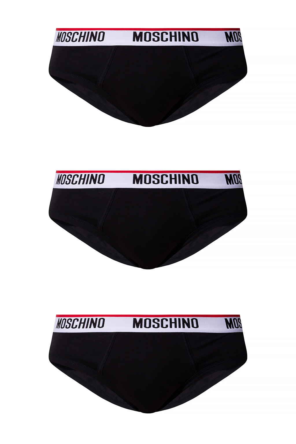 Black Briefs three-pack Moschino - GenesinlifeShops Canada