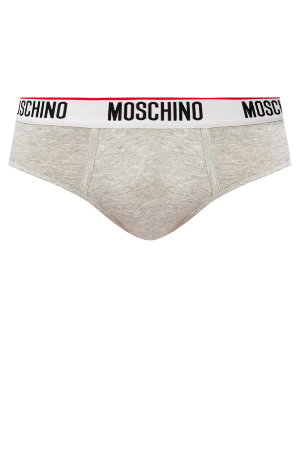 Moschino MOSCHINO LOGO BRIEFS 3-PACK