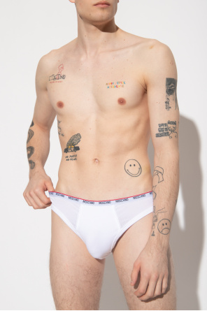 Briefs with logo od Moschino