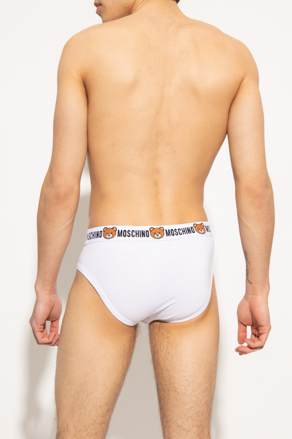 Moschino Branded briefs two-pack