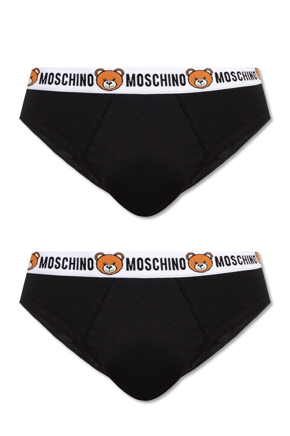 Moschino Branded briefs two-pack