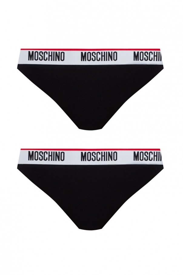 Moschino Logo briefs 2-pack