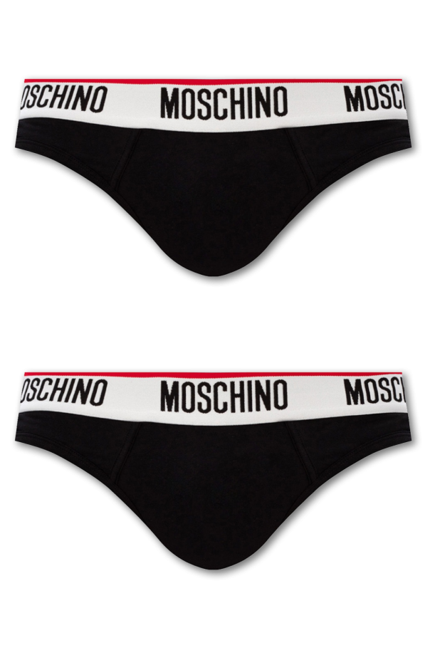 Moschino Dwupak slipów z logo