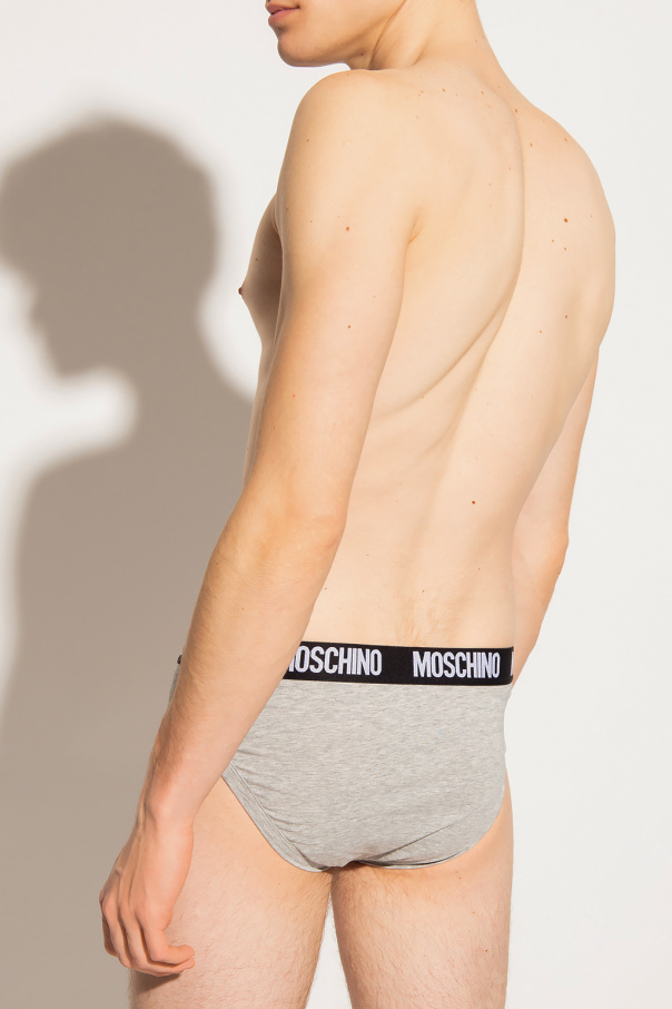 Moschino Branded briefs 2-pack