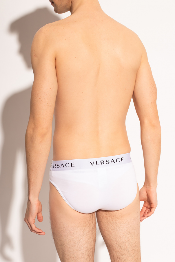 Versace Logo briefs 2-pack