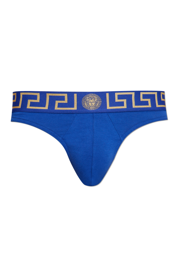 Versace Bawełniane stringi