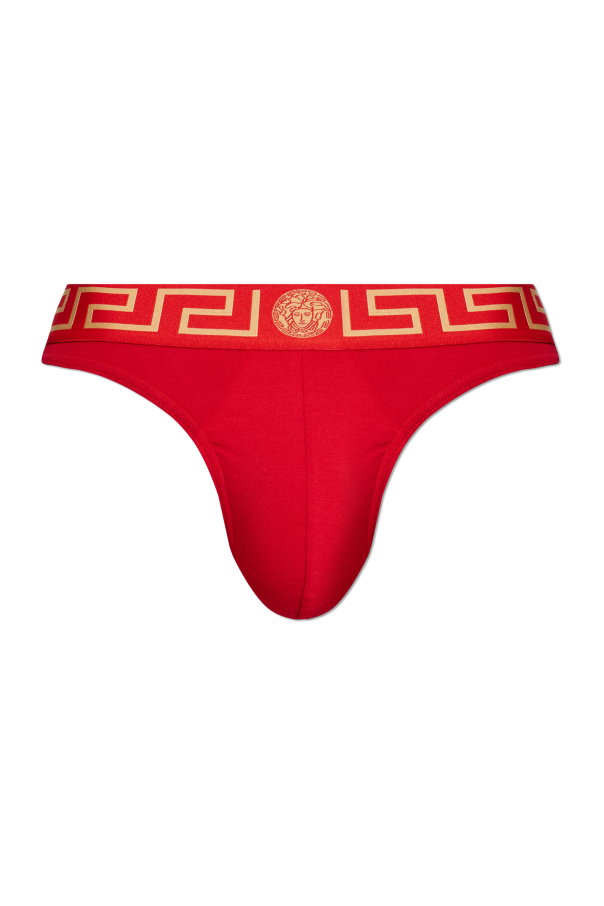 Versace Thong with Medusa head