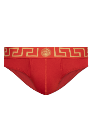 Briefs with logo