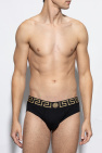 Versace BLACK Logo briefs