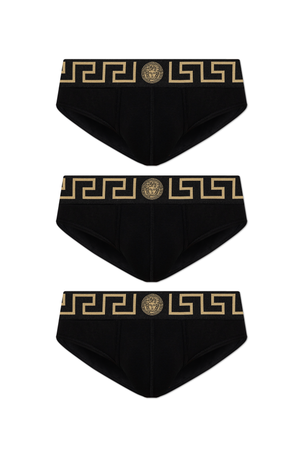 Three-pack of cotton briefs od Versace