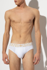 Versace WHITE Logo briefs 3-pack