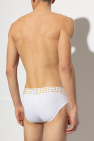 Versace WHITE Logo briefs 3-pack