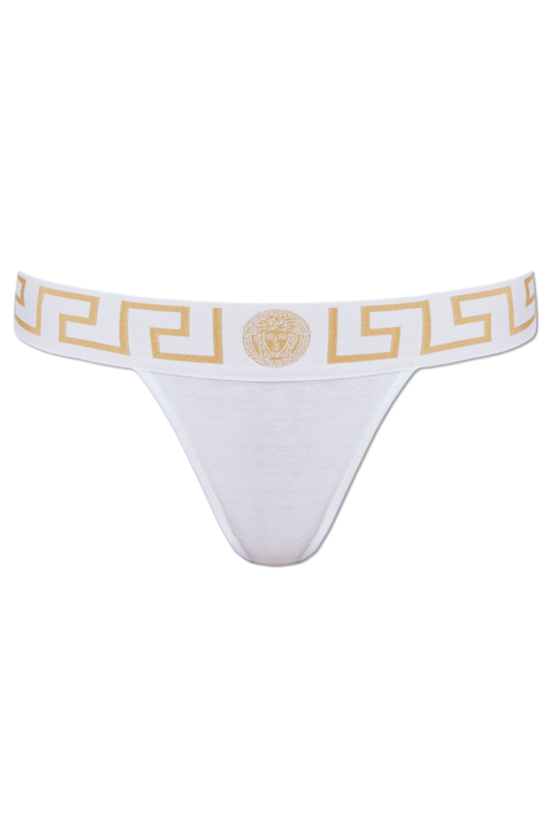 Cotton thongs od Versace
