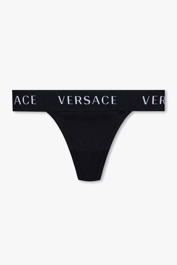Versace Stringi z logo