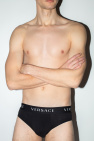 Versace BLACK Briefs with logo