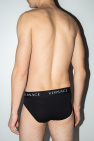 Versace BLACK Briefs with logo