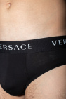Versace BLACK Briefs with logo