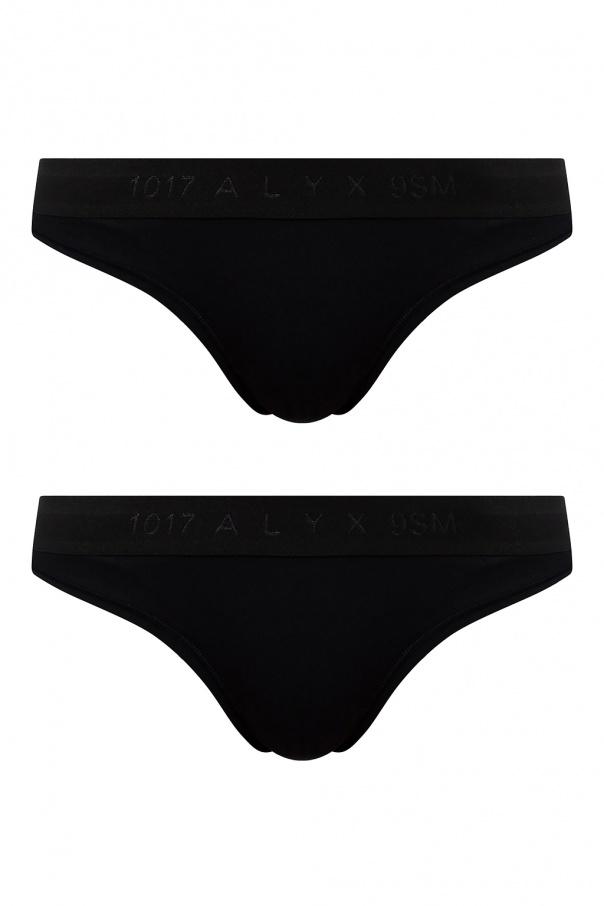 1017 ALYX 9SM Thong with logo 2-pack