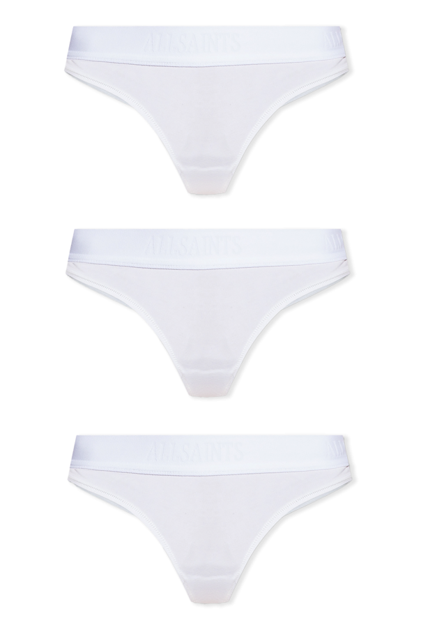 AllSaints ‘Betha’ thong three-pack