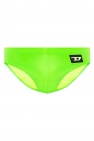 Diesel neon Swim briefs with logo