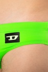 Diesel neon Swim briefs with logo