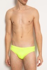 Diesel neon Swim shorts with logo