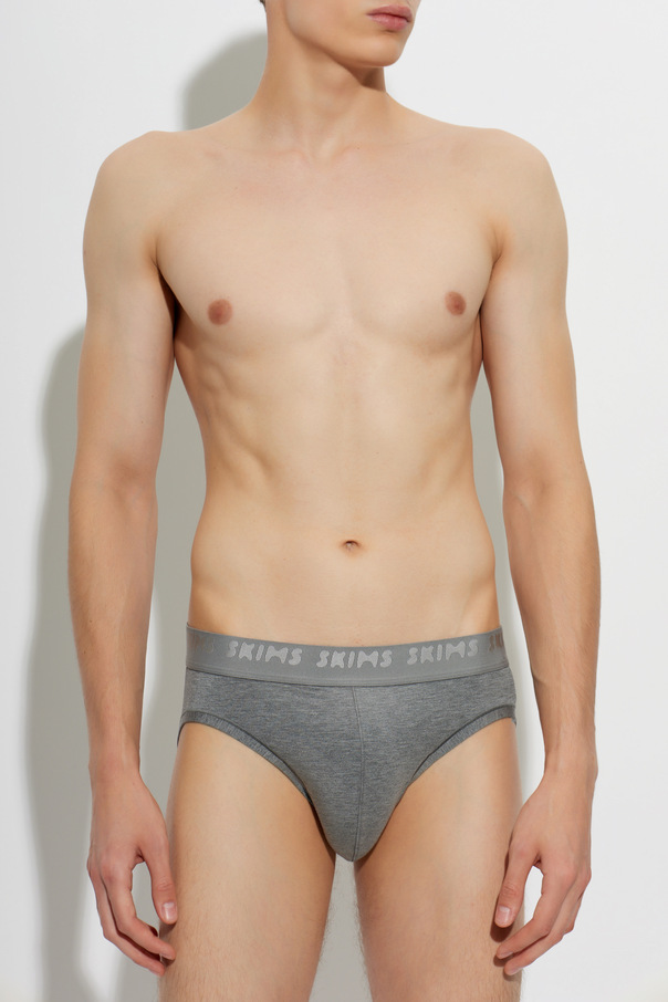 SKIMS Men’s Briefs – Grey, SKIMS ‘Skims Stretch’ Collection