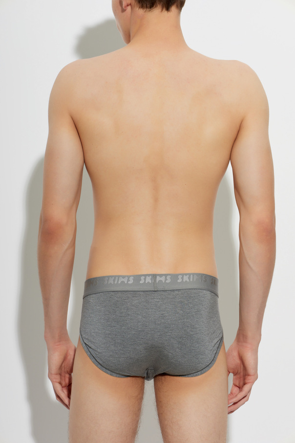 SKIMS Men’s Briefs – Grey, SKIMS ‘Skims Stretch’ Collection