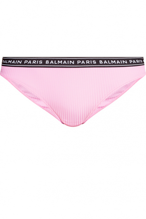 Balmain Рожеве плаття balmain