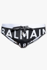 Balmain BLACK Swimming briefs with logo