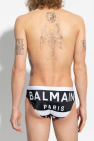 Balmain BLACK Swimming briefs with logo