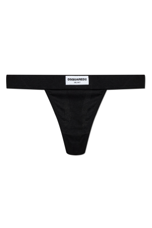 Laces with logo patch