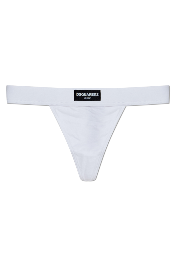 Strings with logo patch od Dsquared2