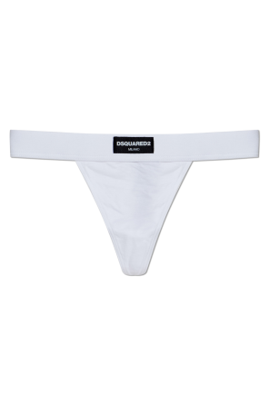 Strings with logo patch