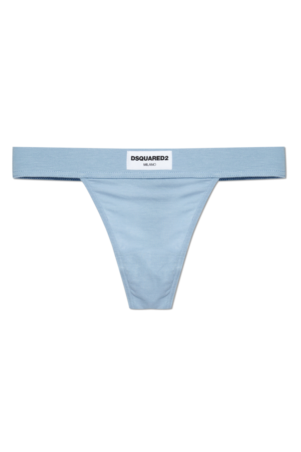 Strings with a logo patch od Dsquared2