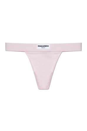 Strings with logo patch