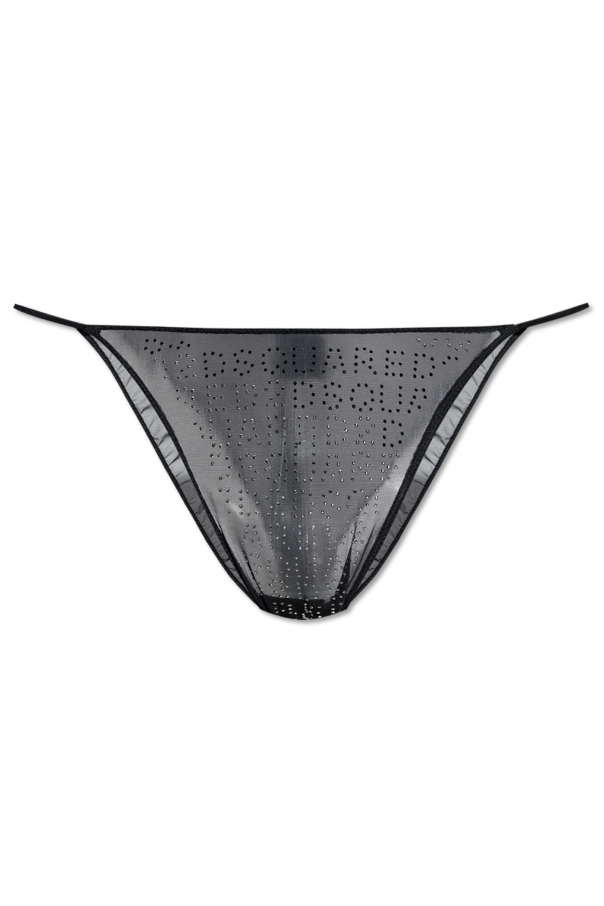 Dsquared2 Panties with decorative finishing.