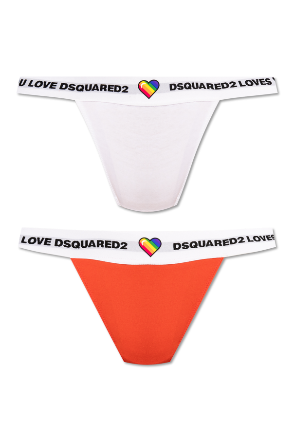 Dsquared2 Two-pack of logo briefs