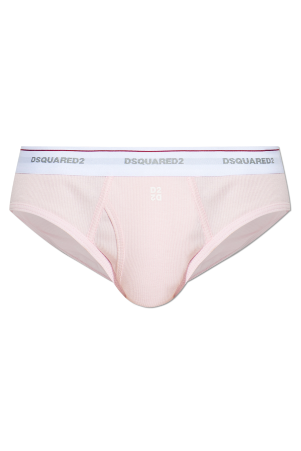 Ribbed briefs with logo od Dsquared2